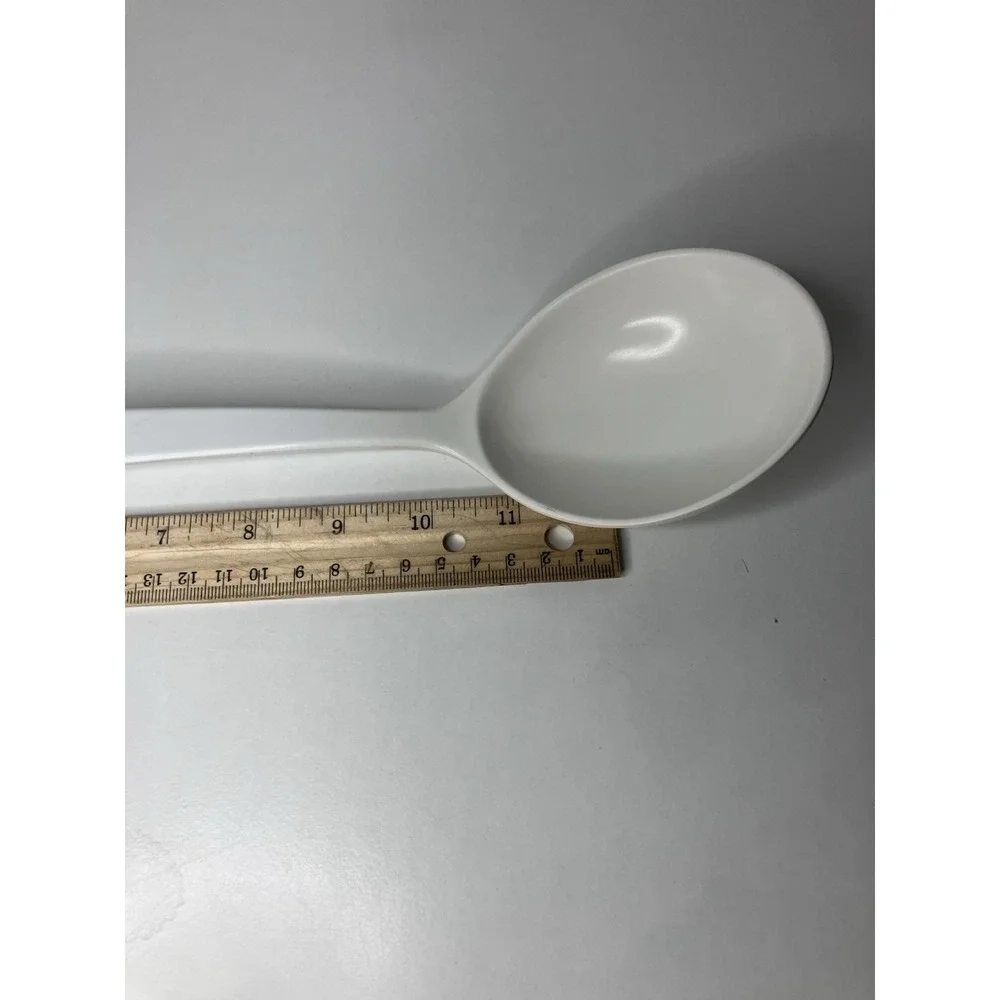 VTG COPCO White Melamine Kitchen Utensil‎ Spoon No.2530-22 Dishwasher Safe